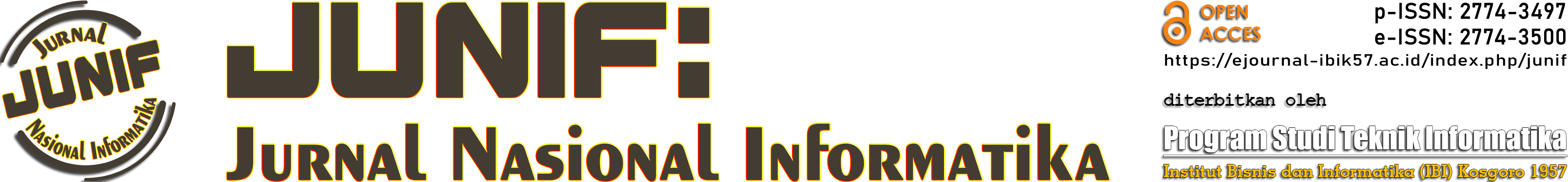 JUNIF: Jurnal Nasional Informatika